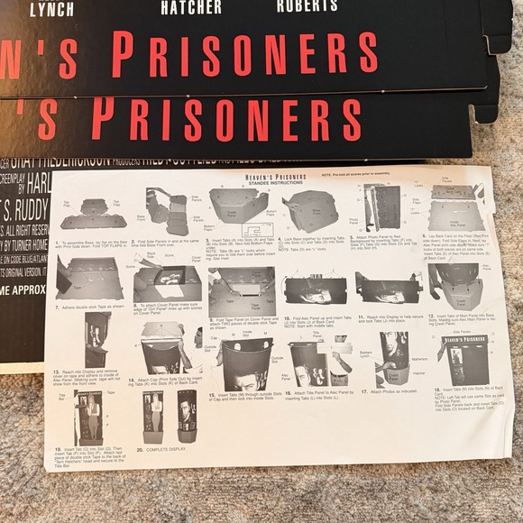 Vintage Heaven's Prisoners Movie Theater Floor Standee – Alec Baldwin – 1996 - Picture 5 of 6